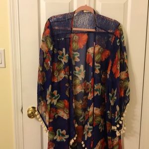 NWOT Retail BoHo Kimono